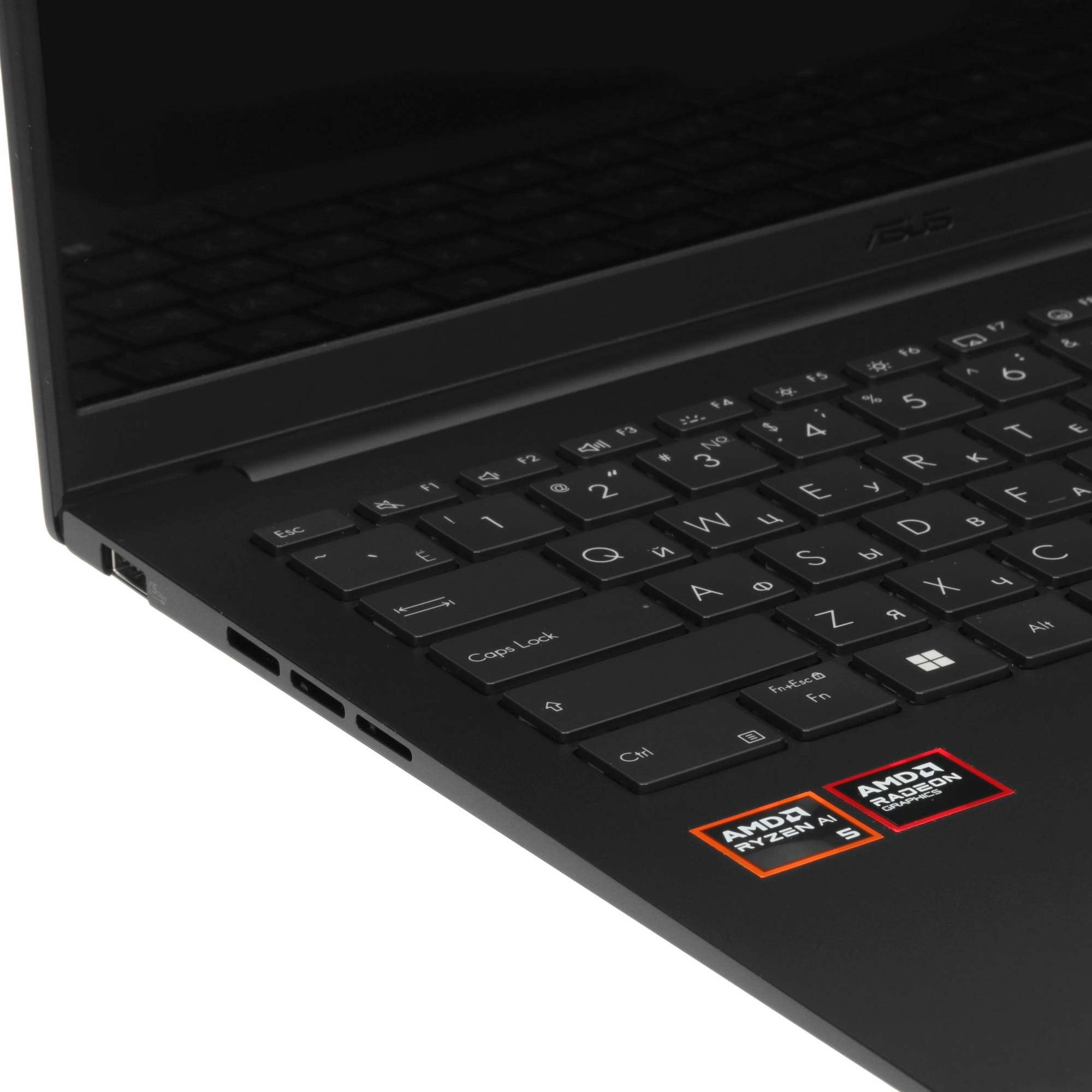 Ноутбук ASUS Zenbook 14 UM3406GA-QD049 14", AMD Ryzen AI 5 430, 16/512 GB, AMD Radeon Graphics (90NB17R1-M00210) Черный