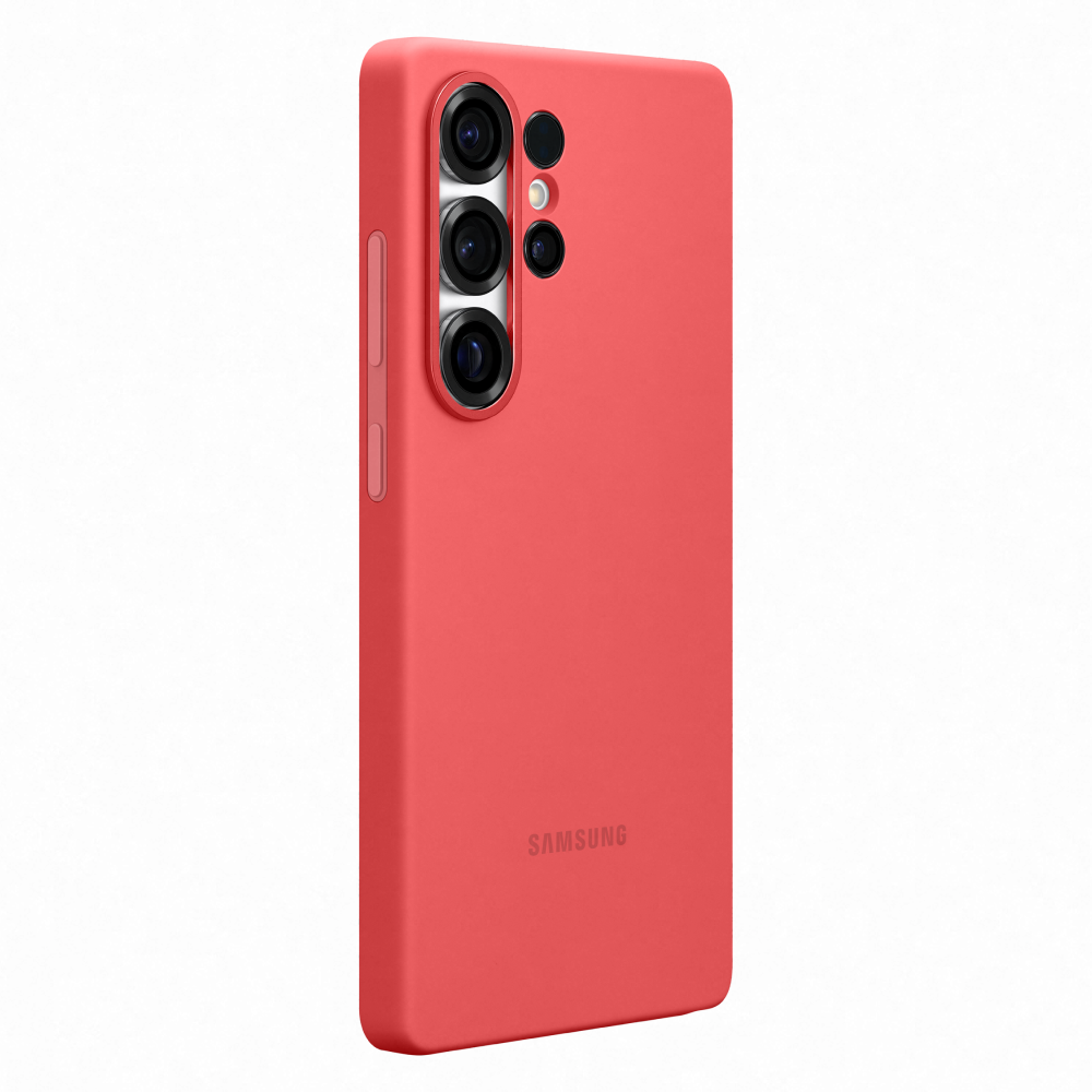 Чехол Samsung Silicone Case Samsung S25 Ultra Красный