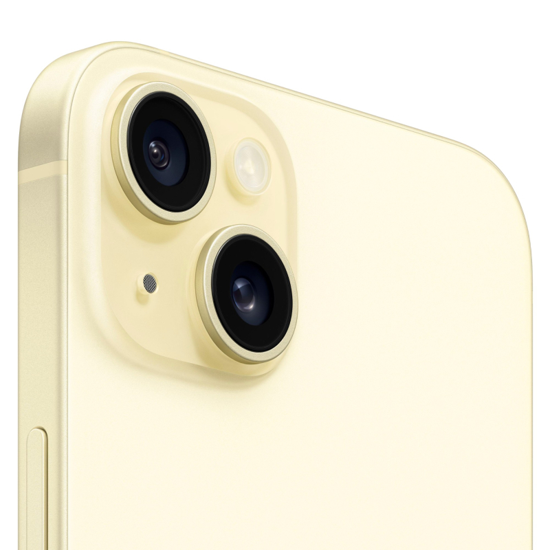 Смартфон Apple iPhone 15 Dual SIM 256 ГБ, желтый (Yellow)