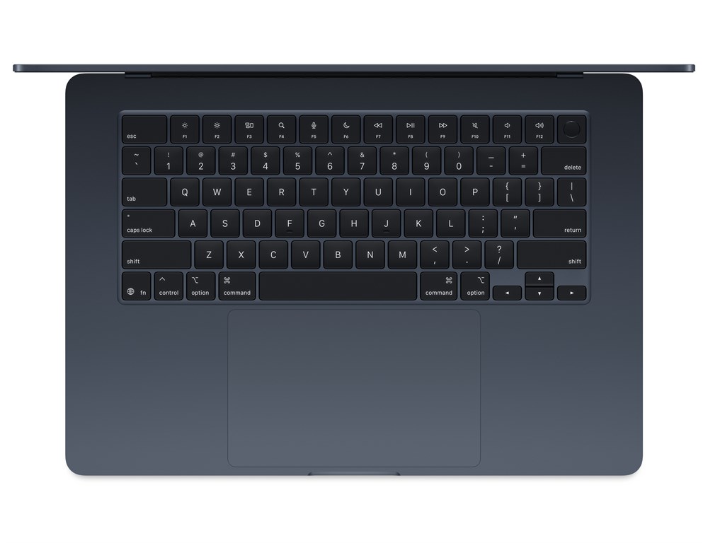 Ноутбук MacBook Air 15" M4 (2025) 10C CPU/10C GPU, 32 ГБ RAM, 1 ТБ SSD, Midnight Black (Z1H2000XM; Z1H2000N8)