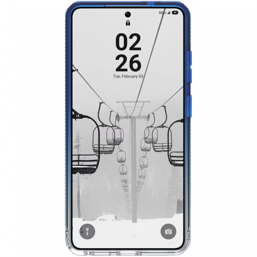 Чехол UAG Plyo Case with MagSafe для Samsung Galaxy S26 Ultra  Голубой