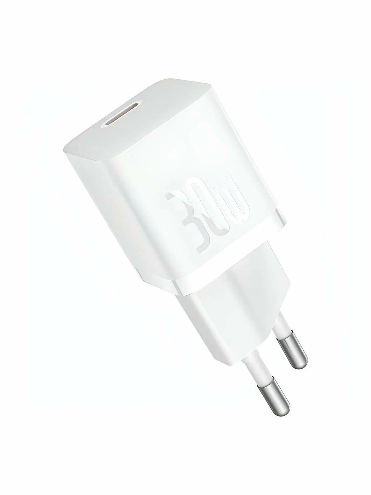 Сетевое зарядное устройство для быстрой зарядки Baseus GaN5 mini USB-C 30Вт белый
