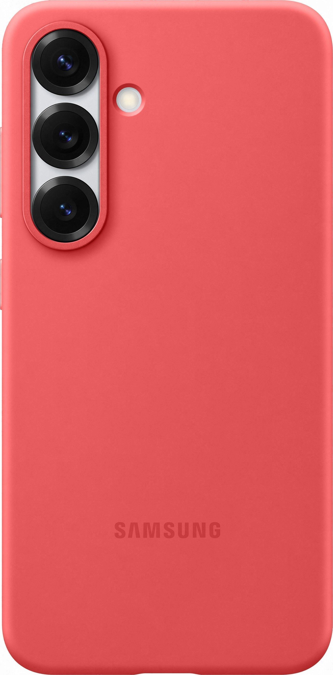 Чехол Samsung S25 Silicone Case Красный