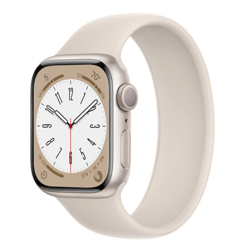 Смарт-часы Apple Watch S8 - 41 mm GPS Starlight Sport band