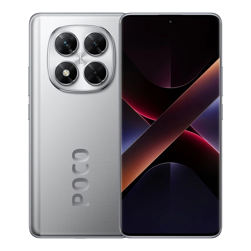 Смартфон Xiaomi Poco X7 | 12/512 ГБ Серебристый