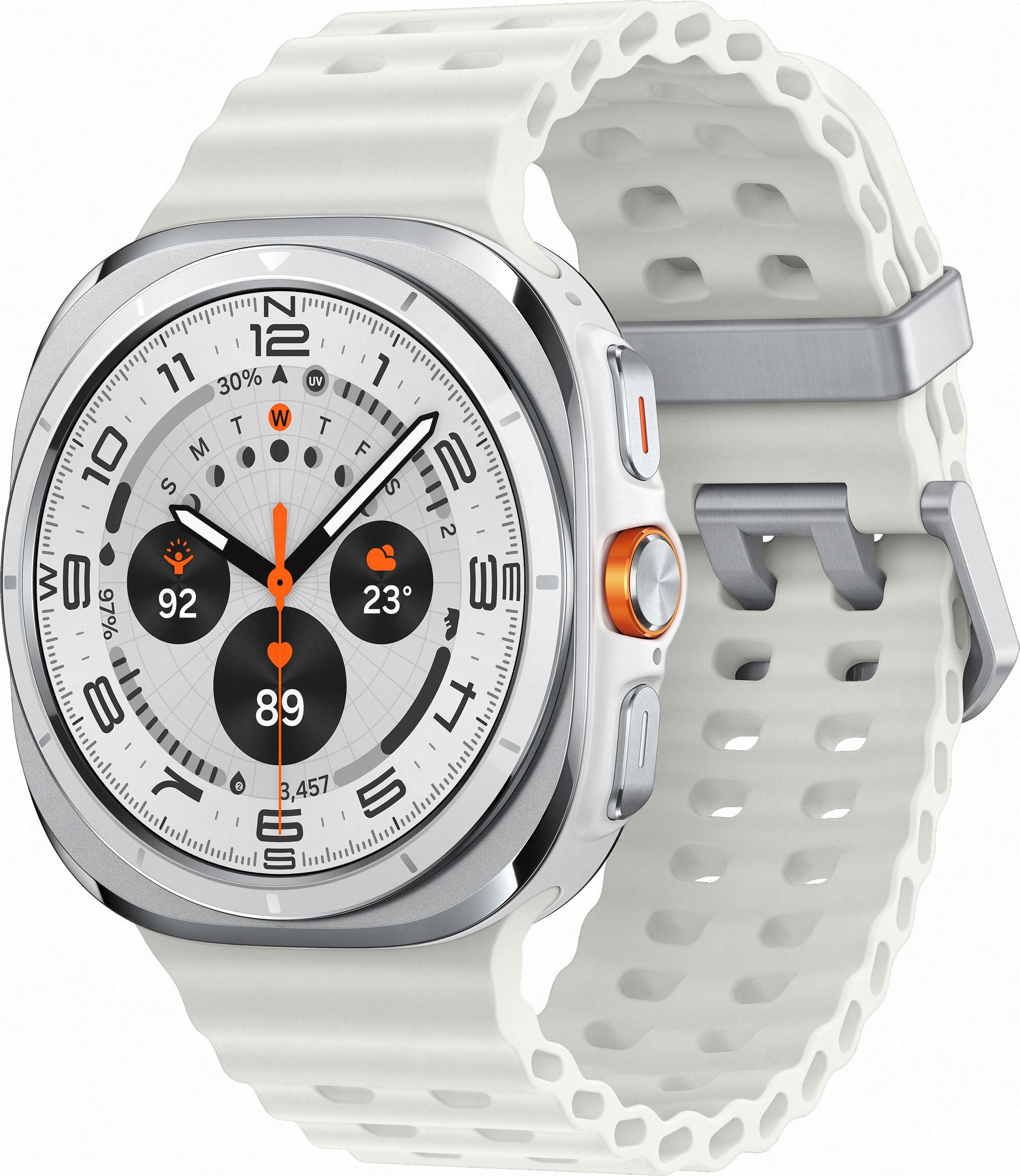 Смарт-часы Samsung Galaxy Watch Ultra (2025) - 47 mm (SM-L705) Titanium White (белый ремешок) Смарт-часы Samsung Galaxy Watch Ultra (2025) - 47 mm (SM-L705) Titanium White (белый ремешок)