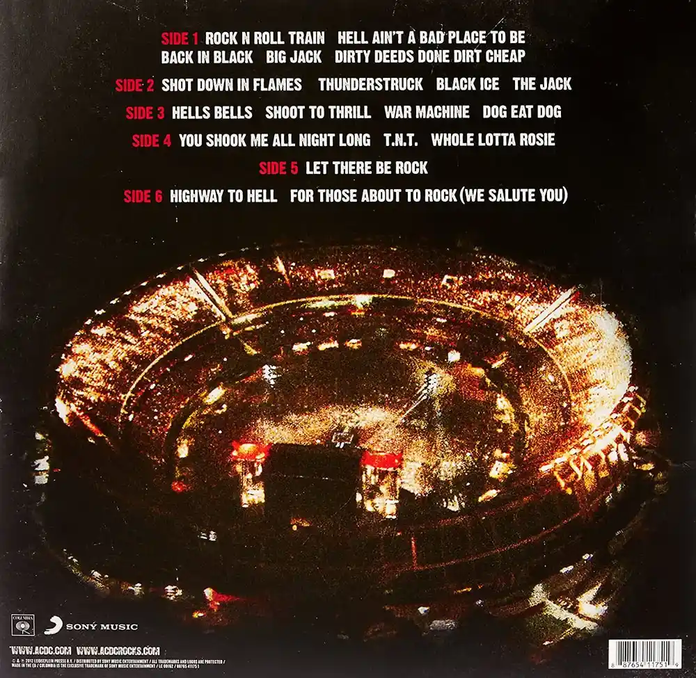 Виниловая пластинка AC/DC - Live At River Plate 2009 (Red)
