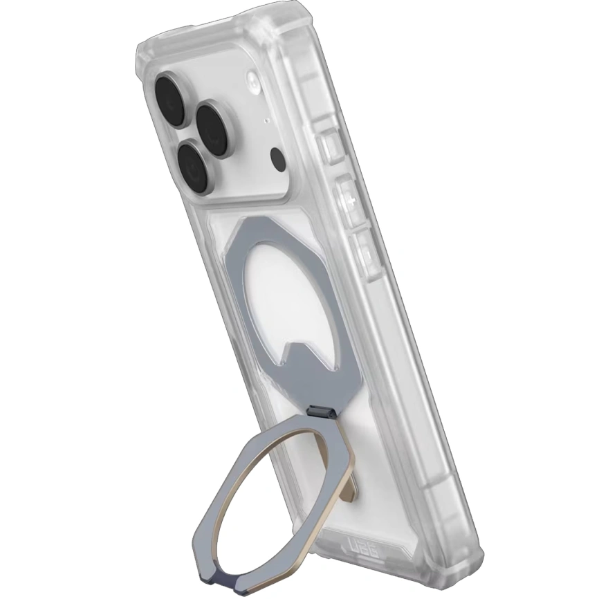 Чехол UAG MagSafe Plasma XTE Case для iPhone 17 Pro Max Прозрачный/титан