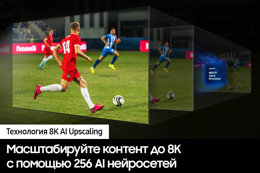 Телевизор Samsung 65" (165 см) QE65QN800DUXRU черный Телевизор Samsung 65" (165 см) QE65QN800DUXRU черный