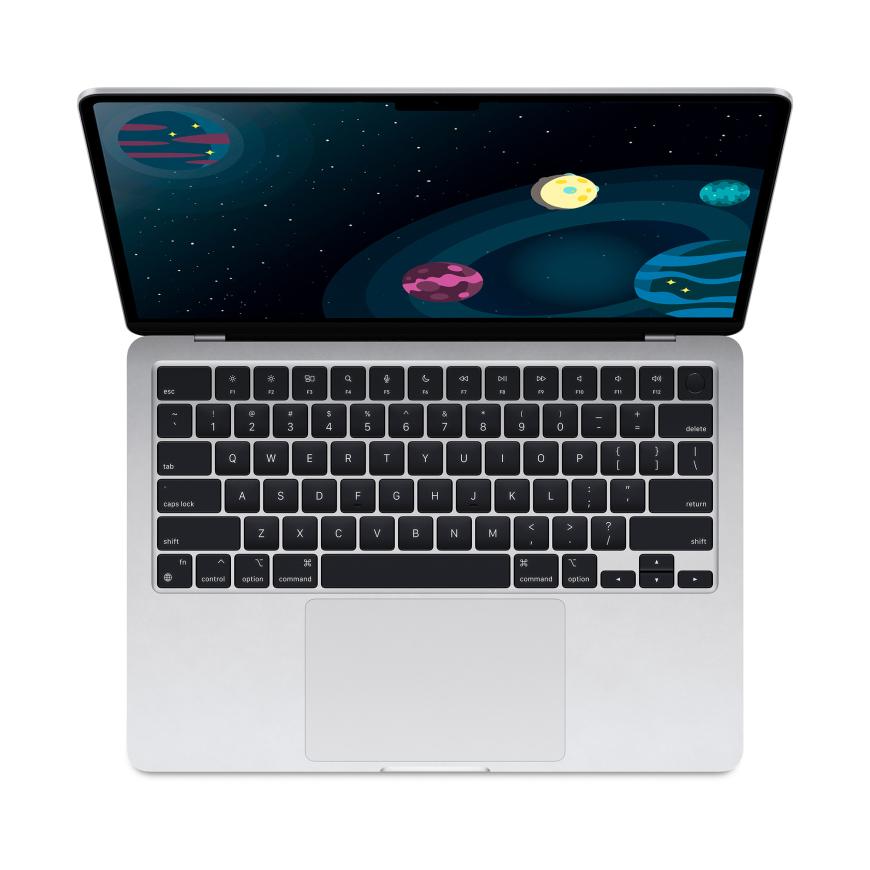 Ноутбук Apple MacBook Air 13" M2 (2022) 8C CPU/8C GPU, 16 ГБ RAM, 256 ГБ SSD, Silver Ноутбук Apple MacBook Air 13" M2 (2022) 8C CPU/8C GPU, 16 ГБ RAM, 256 ГБ SSD, Silver