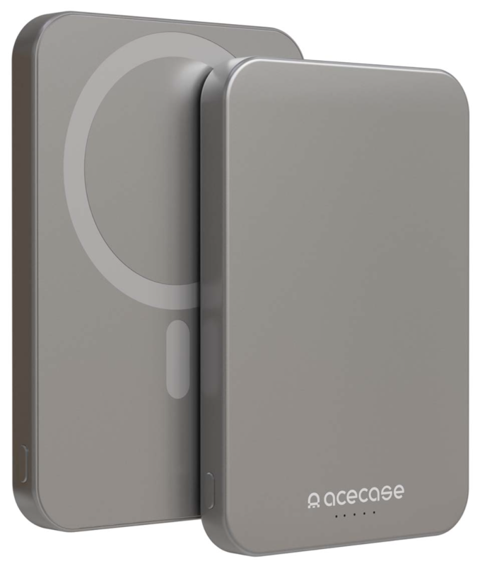 Внешний аккумулятор AceCase 5000mAh  Серый