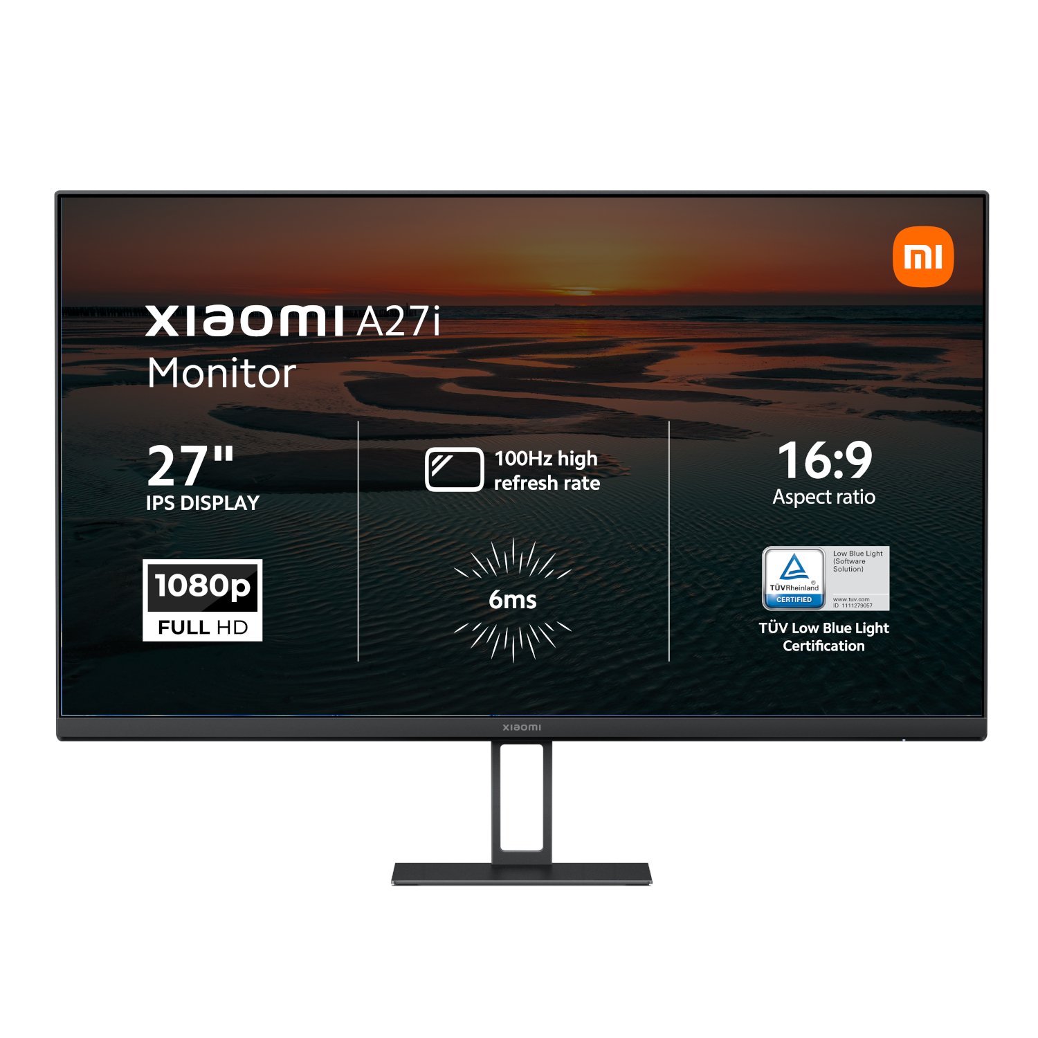 Монитор Xiaomi A27i 27" 100 IPS Черный
