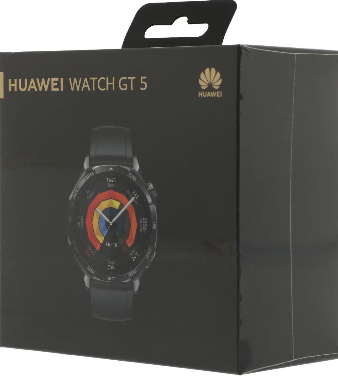 Смарт-часы Huawei Watch GT 5 - 46 mm, Black Fluoroelastomer