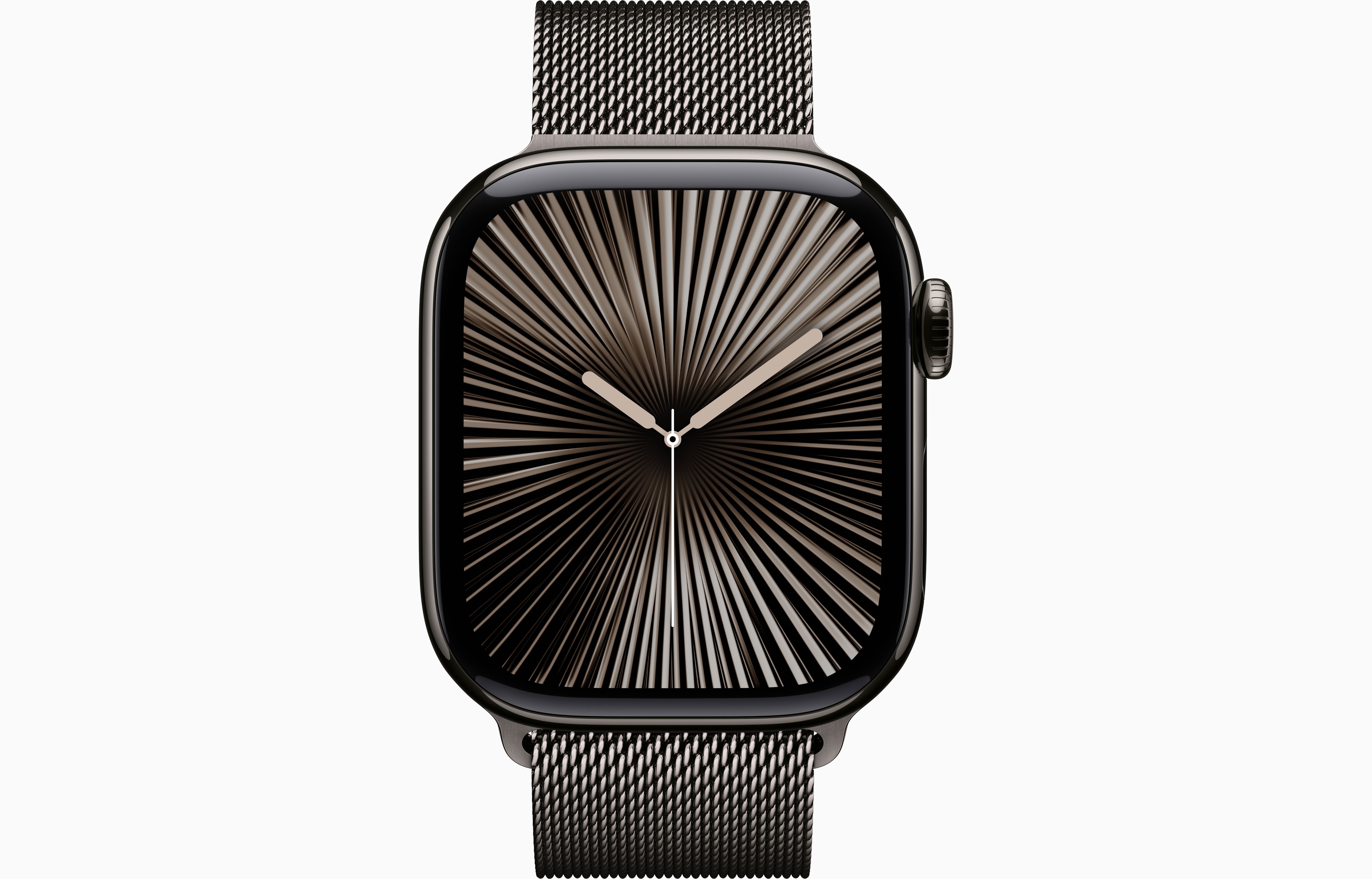 Смарт-часы Apple Watch S10 - 42 mm Титановый корпус, цвет Grey, Milanese Loop, S/M