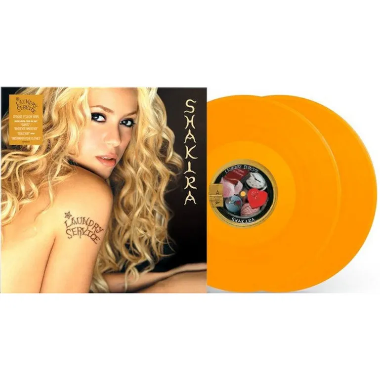 Виниловая пластинка SHAKIRA - Laundry Service (20th Anniversary) (Opaque Yellow)