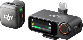 Беспроводная система DJI Mic 3 (2 TX + 1 RX)