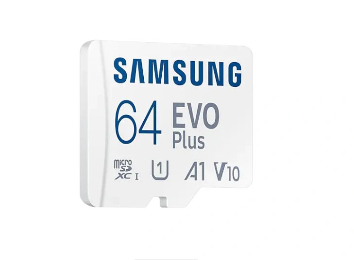 Карта памяти Samsung EVO Plus 64GB MicroSDXC Class 10/UHS-I/U3/130Мб/с MB-MC64KA