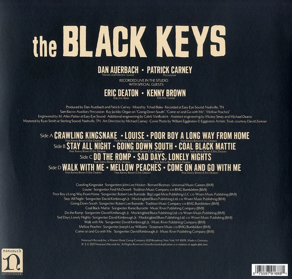 Виниловая пластинка BLACK KEYS - Delta Kream