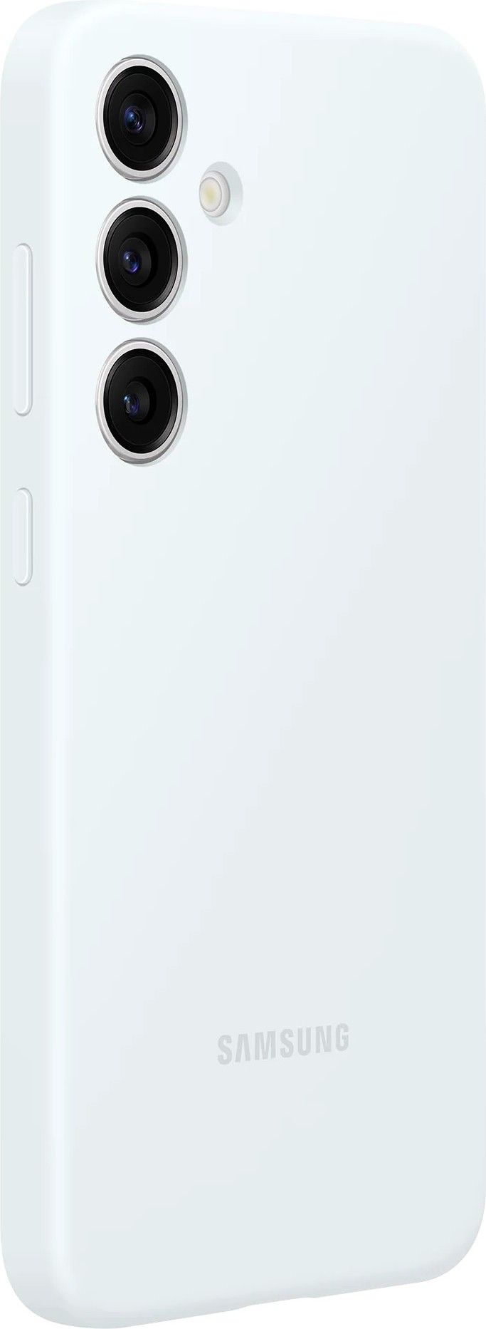 Чехол Samsung Silicone Case S24+, цвет Белый