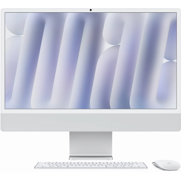 Моноблок Apple iMac 24" M4 (2024) Retina 4,5K 10C CPU/10С GPU, 16 ГБ RAM, 1 ТБ SSD, (Silver | Серебристый) (Z1EH000V5)