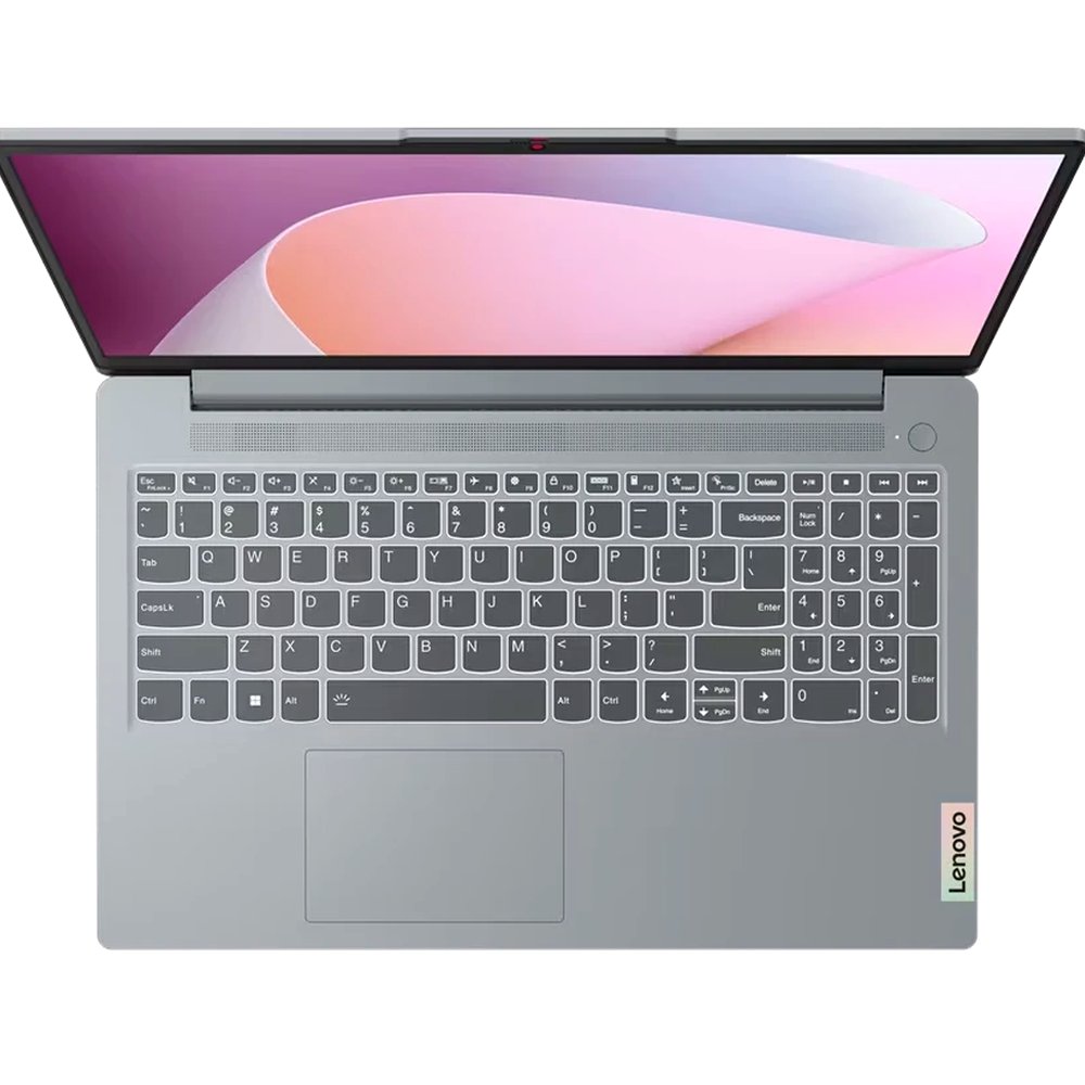 Ноутбук Lenovo IdeaPad Slim 3 15 82XQ01C8PS (15.6", AMD Ryzen 5 7520U, 16 ГБ, 512 ГБ SSD), серый