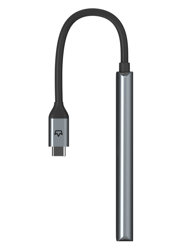 Адаптер VLP Infinity USB-C Hub 5 в 1, серебристый