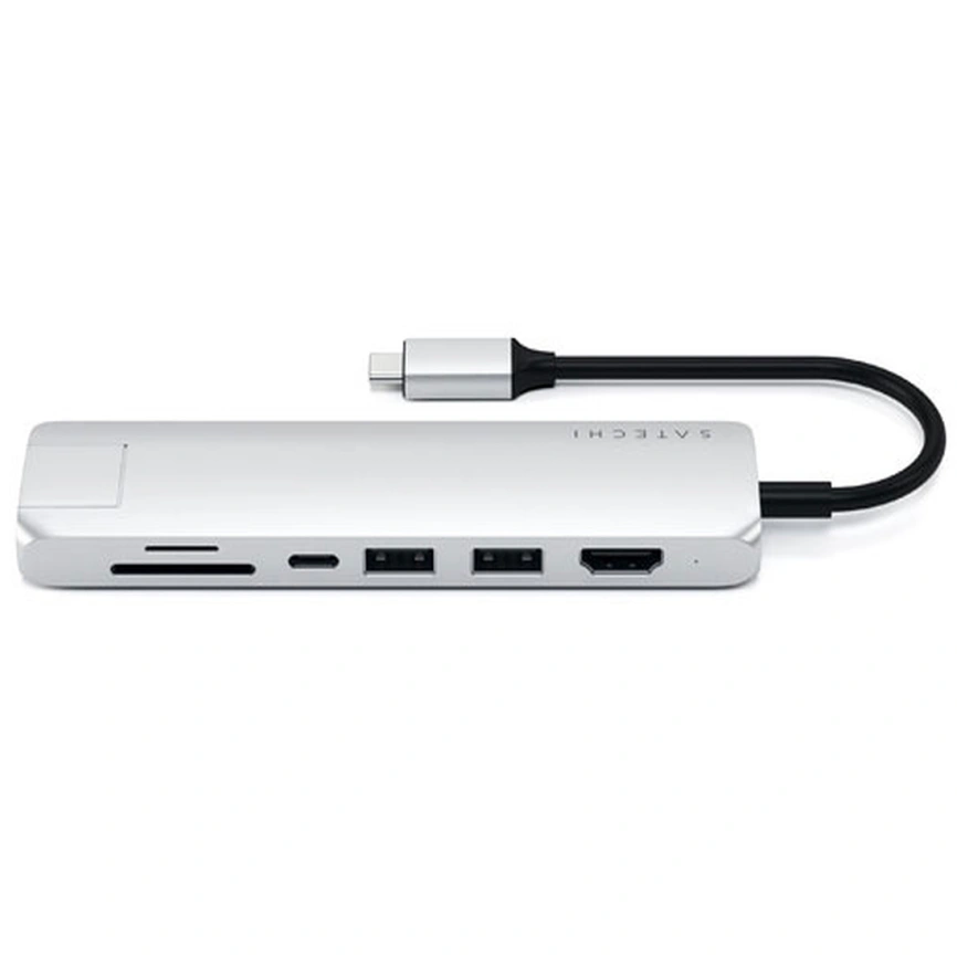 Хаб Satechi USB-C 7 в 1 (ST-UCSMA3S) Silver