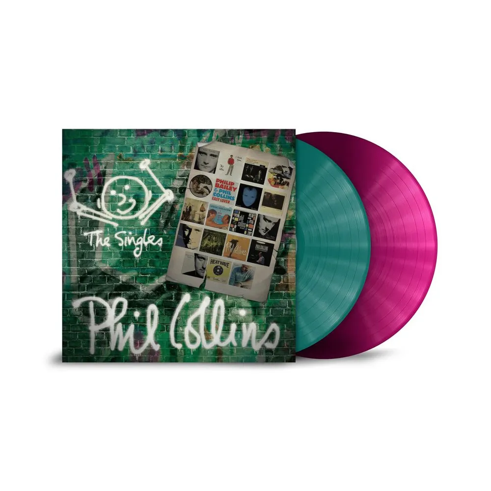 Виниловая пластинка COLLINS PHIL - Singles (Magenta & Green)