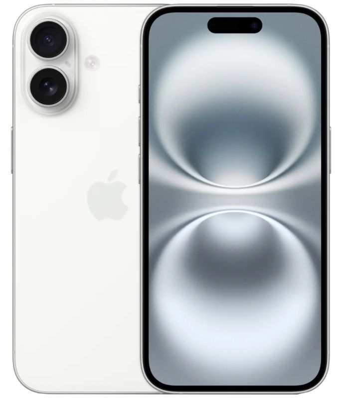 Смартфон Apple iPhone 16 512 ГБ Белый Смартфон Apple iPhone 16 512 ГБ Белый