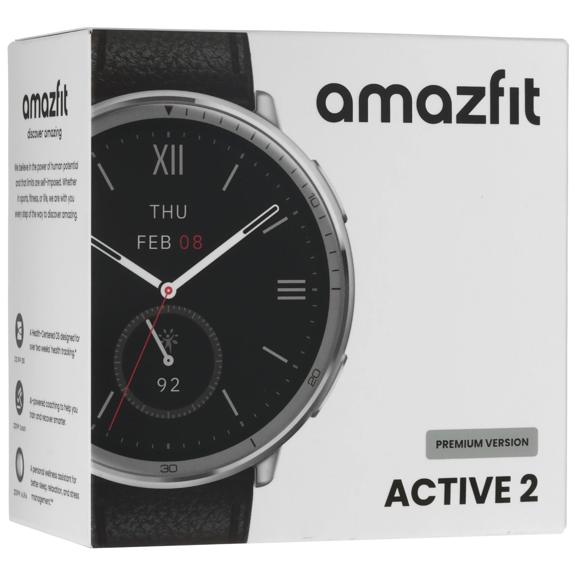 Смарт-часы Amazfit Active 2 Premium Black