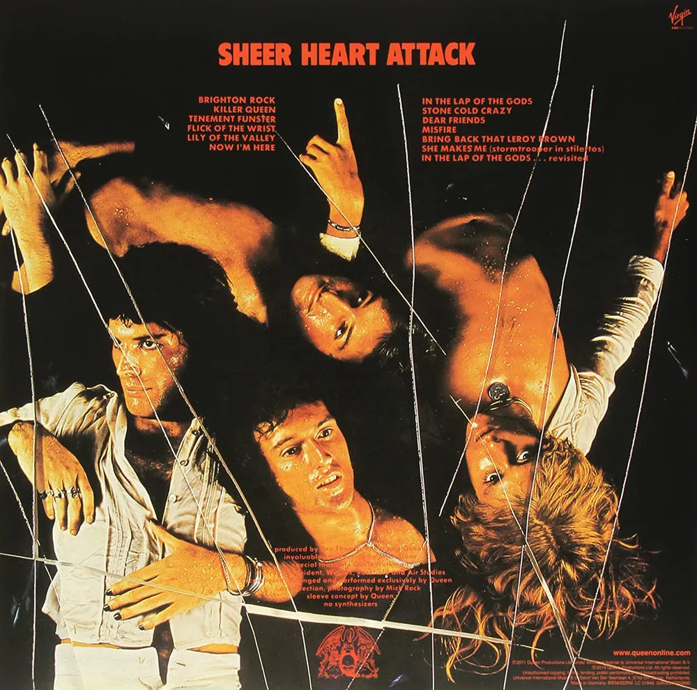 Виниловая пластинка QUEEN - Sheer Heart Attack