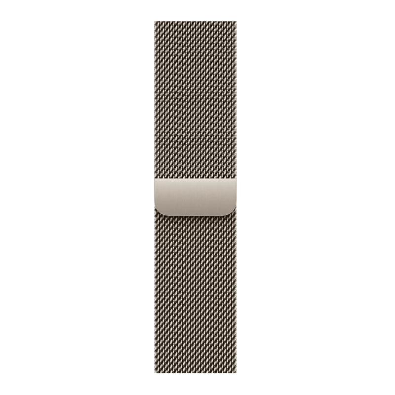 Смарт-часы Apple Watch 11 титановые Gray  46 мм, Milanese Loop Natural Titanium