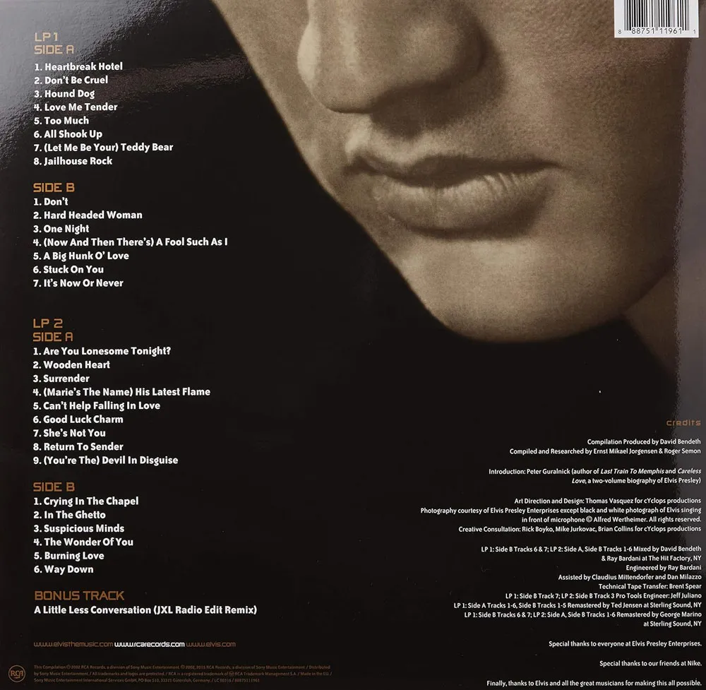 Виниловая пластинка PRESLEY ELVIS - 30 #1 Hits