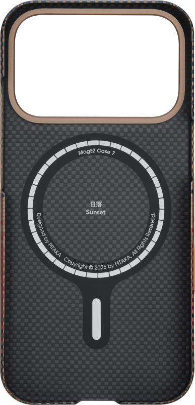 Чехол Pitaka Ultra-Slim Case для iPhone 17 Pro Max, Sunset