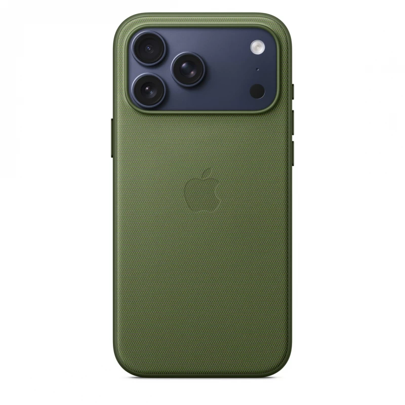 Чехол Apple TechWoven Case with MagSafe для iPhone 17 Pro Max (Green | Зеленый) Чехол Apple TechWoven Case with MagSafe для iPhone 17 Pro Max (Green | Зеленый)