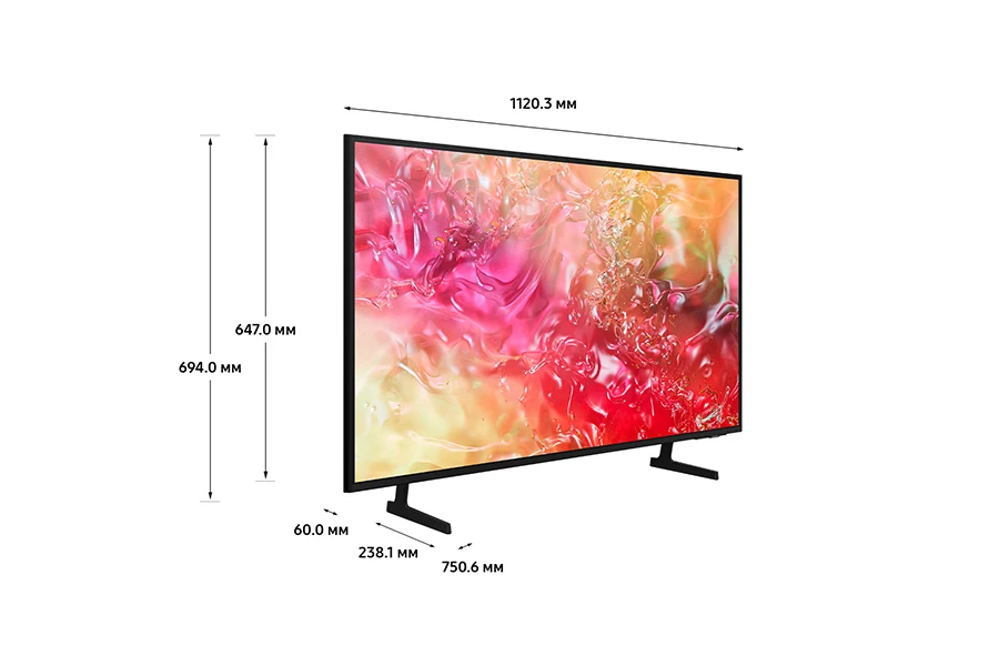 Телевизор Samsung 50" (127 см) UE50DU7100UXRU черный Телевизор Samsung 50" (127 см) UE50DU7100UXRU черный