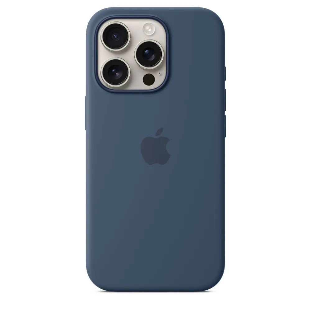 Чехол Apple для iPhone 16 Pro Silicone with MagSafe, Denim
