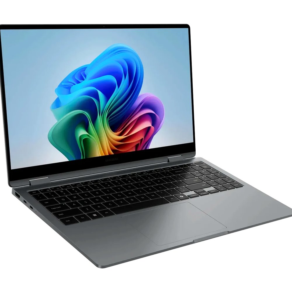 Ноутбук Samsung Galaxy Book5 360 Touch NP750QHA-LG3IN (15.6", Intel Core Ultra 7 256V, 16 ГБ, 1 ТБ SSD, сенсорный экран, Windows) NP750QHA-LG3IN, серый