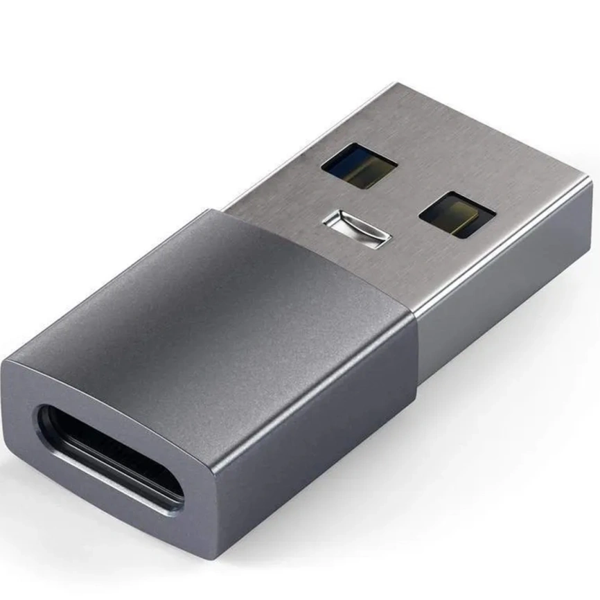 Адаптер Satechi USB-A / USB-C (ST-TAUCM) Space Gray