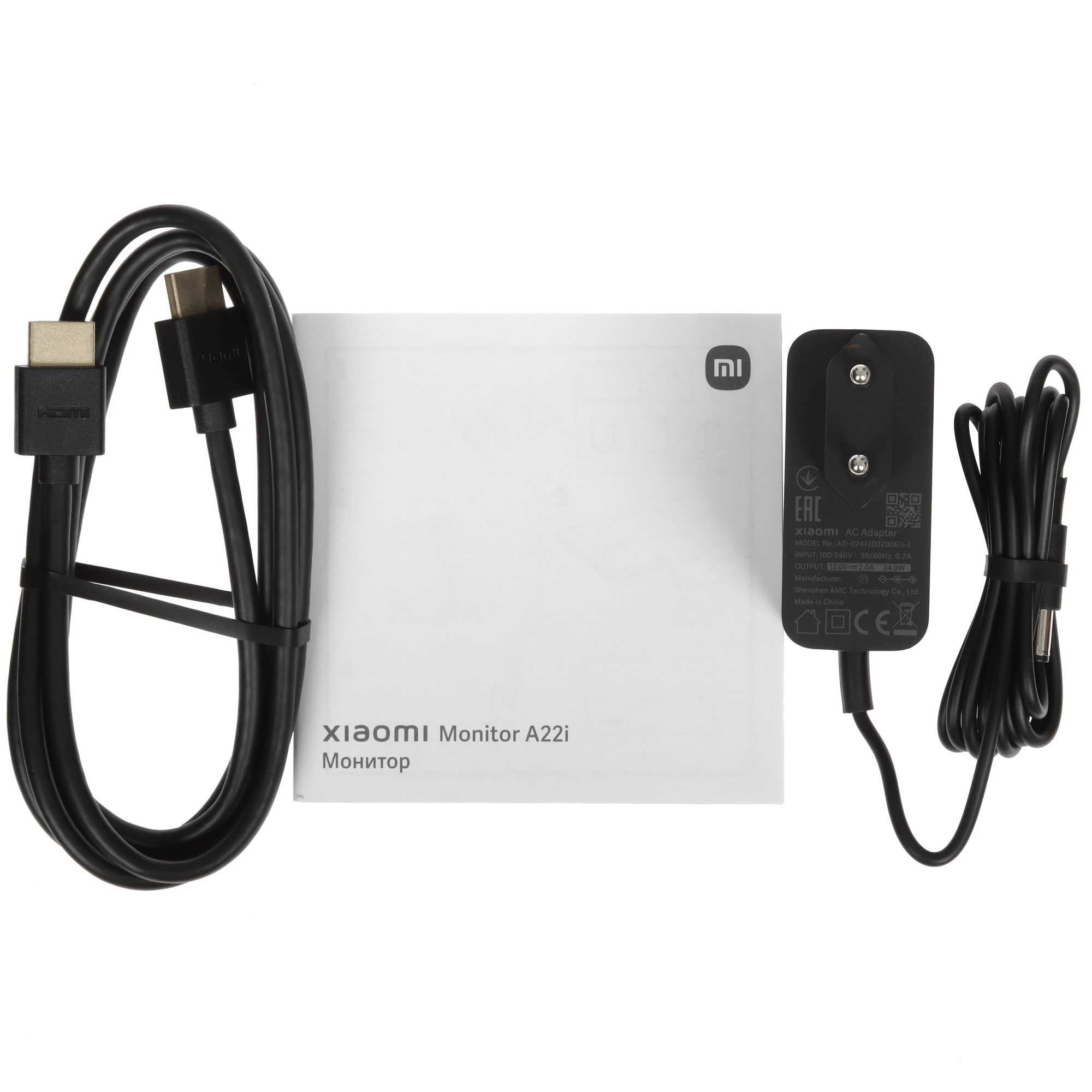 Монитор Xiaomi A22i 21.5" 75 VA Черный