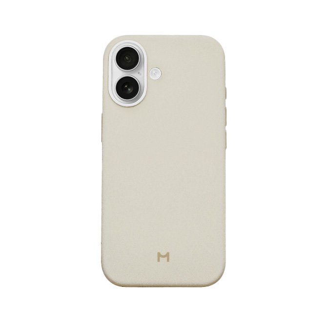 Чехол Magssory для iPhone 17, силикон, Ivory