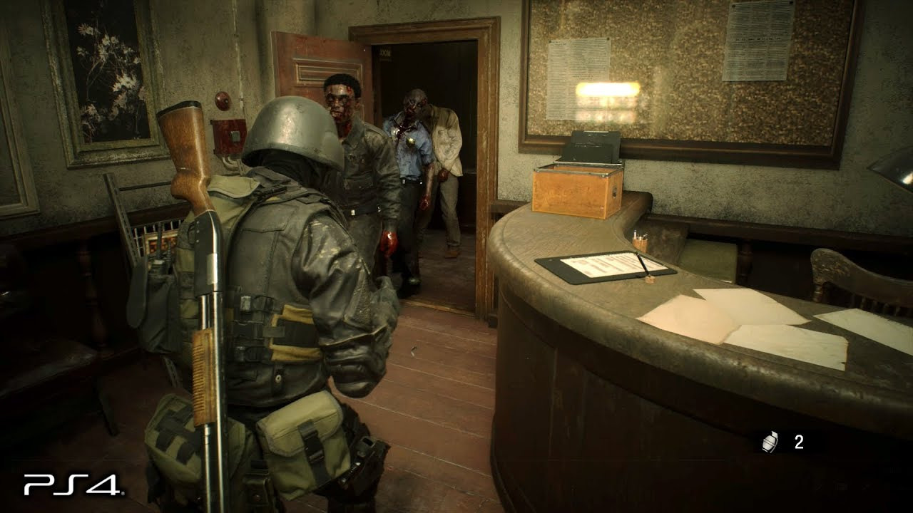 Игра стрелялка Sony Resident Evil 2: Remake (русские субтитры (PS4)