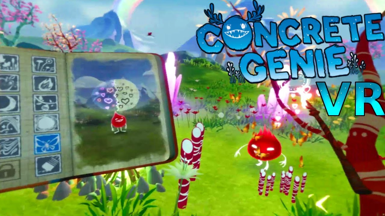 Игра Concrete Genie VR, русский язык (PS4)
