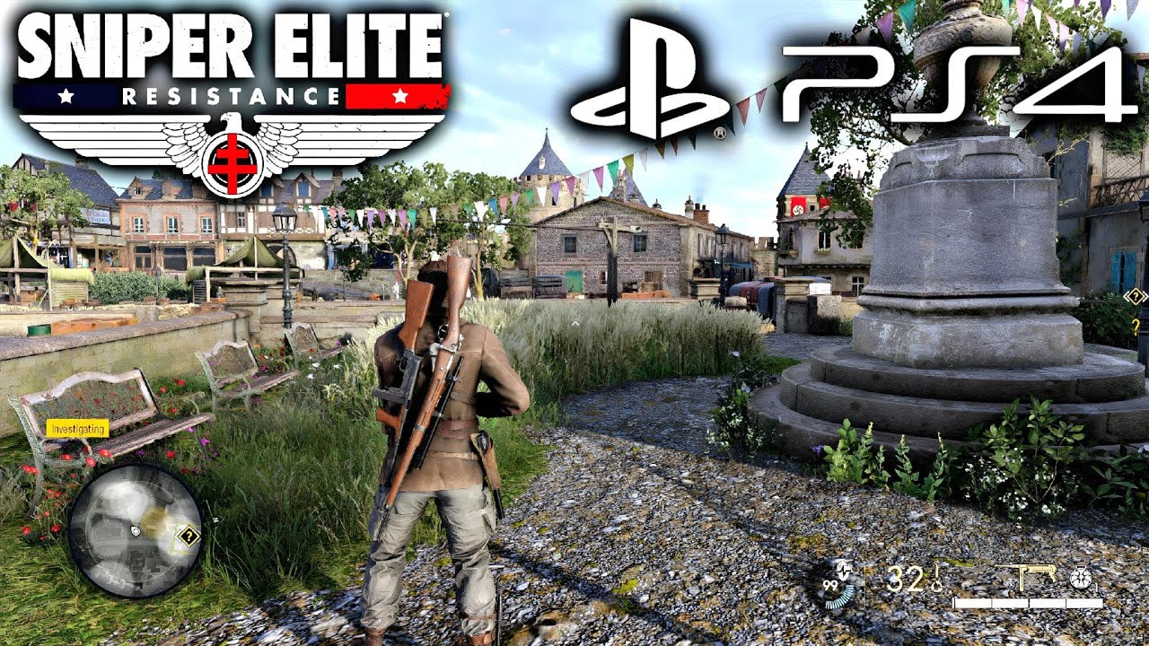 Игра Sniper Elite: Resistance, русские субтитры (PS4)