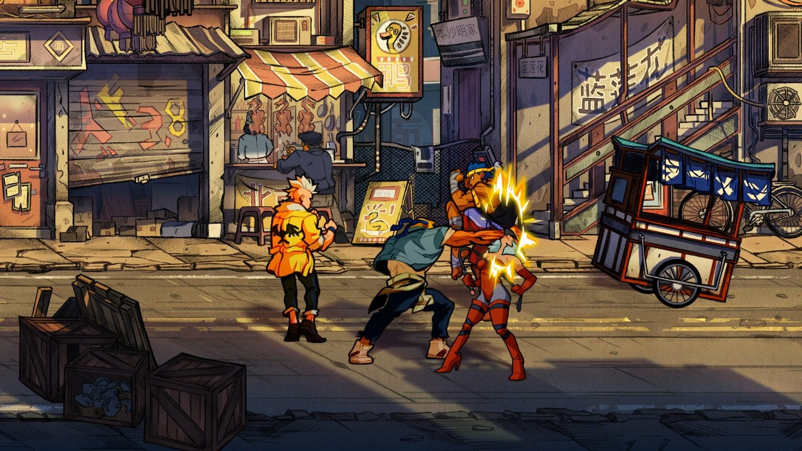 Игра Streets of Rage 4, русские субтитры (PS4)