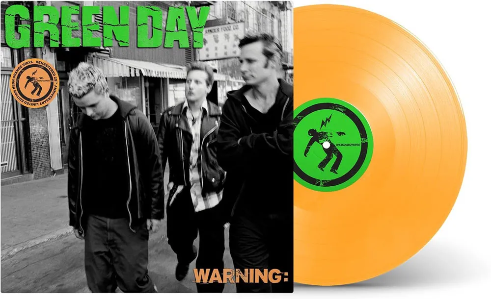 Виниловая пластинка GREEN DAY - Warning (25th Anniversary) (Neon Orange)