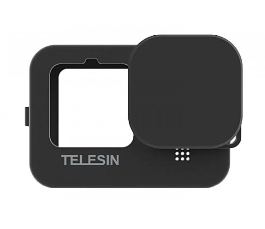 Силиконовый чехол Telesin для GoPro HERO 9 Black (GP-HER-041-BK) Black