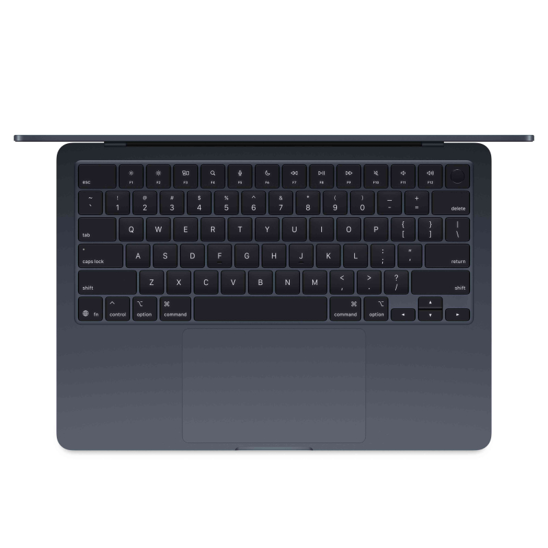 Ноутбук MacBook Air 13" M5 (2026) 10C CPU/10C GPU, 24 ГБ RAM, 512 ГБ SSD, (Midnight | Тёмная ночь) (Z1L6001HE)