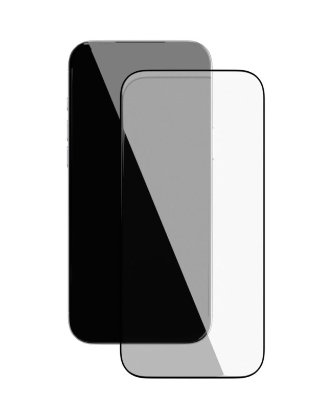 Защитное стекло VLP 2.5D Easy Box для iPhone 16 Pro Max/17 Pro Max чёрная рамка