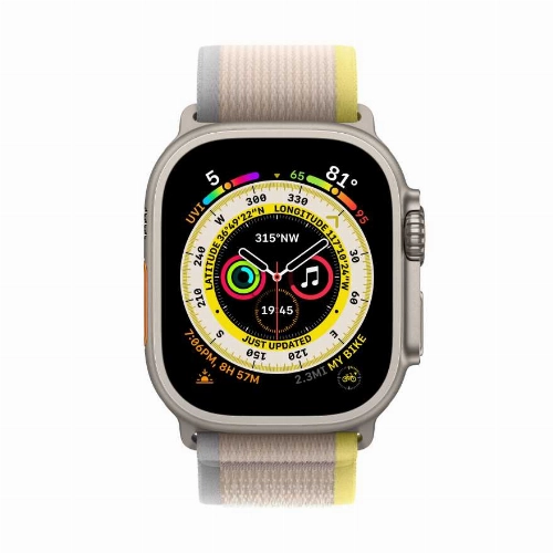 Смарт-часы Apple Watch Ultra - 49 mm корпус из титана | ремешок Alpine Loop | Starlight, M
